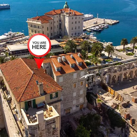 דירה Diocletian Tower - Bella Vista & Palazzo *